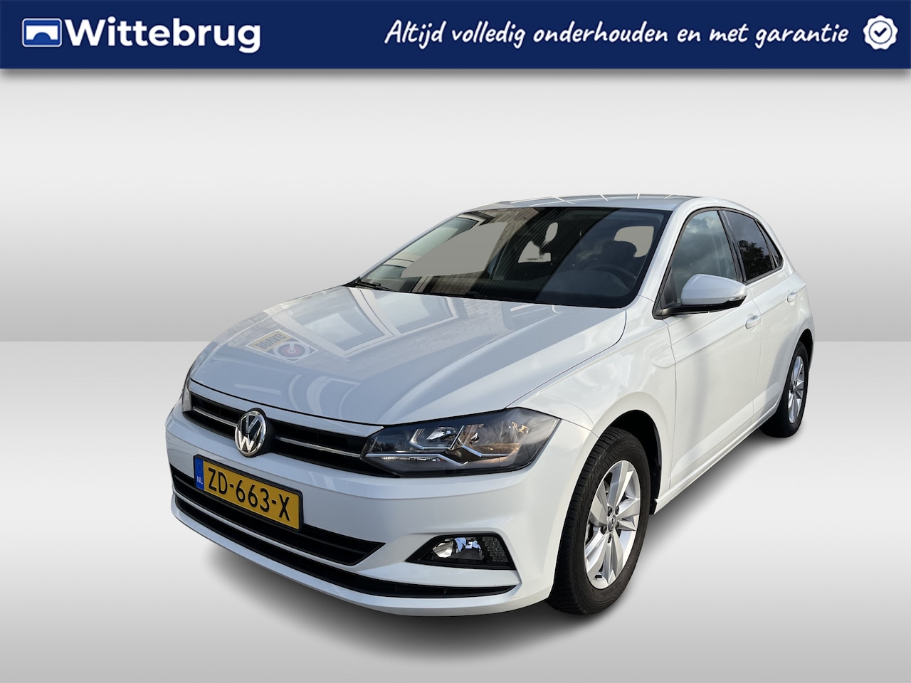 Volkswagen Polo - 1.0 TSI Comfortline / ADAPT. CRUISE/ APP-CONNECT/ AIRCO/ BLUETOOTH/ 15"LMV/ PRIVACY GLAS - AutoWereld.nl