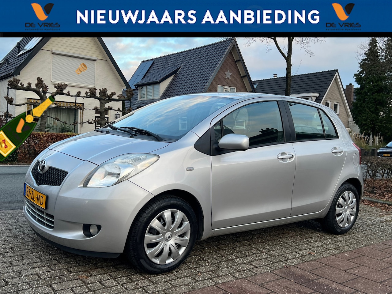 Toyota Yaris - 1.3 VVTi Sol MMT AUTOMAAT-NL-AUTO-NAP. - AutoWereld.nl