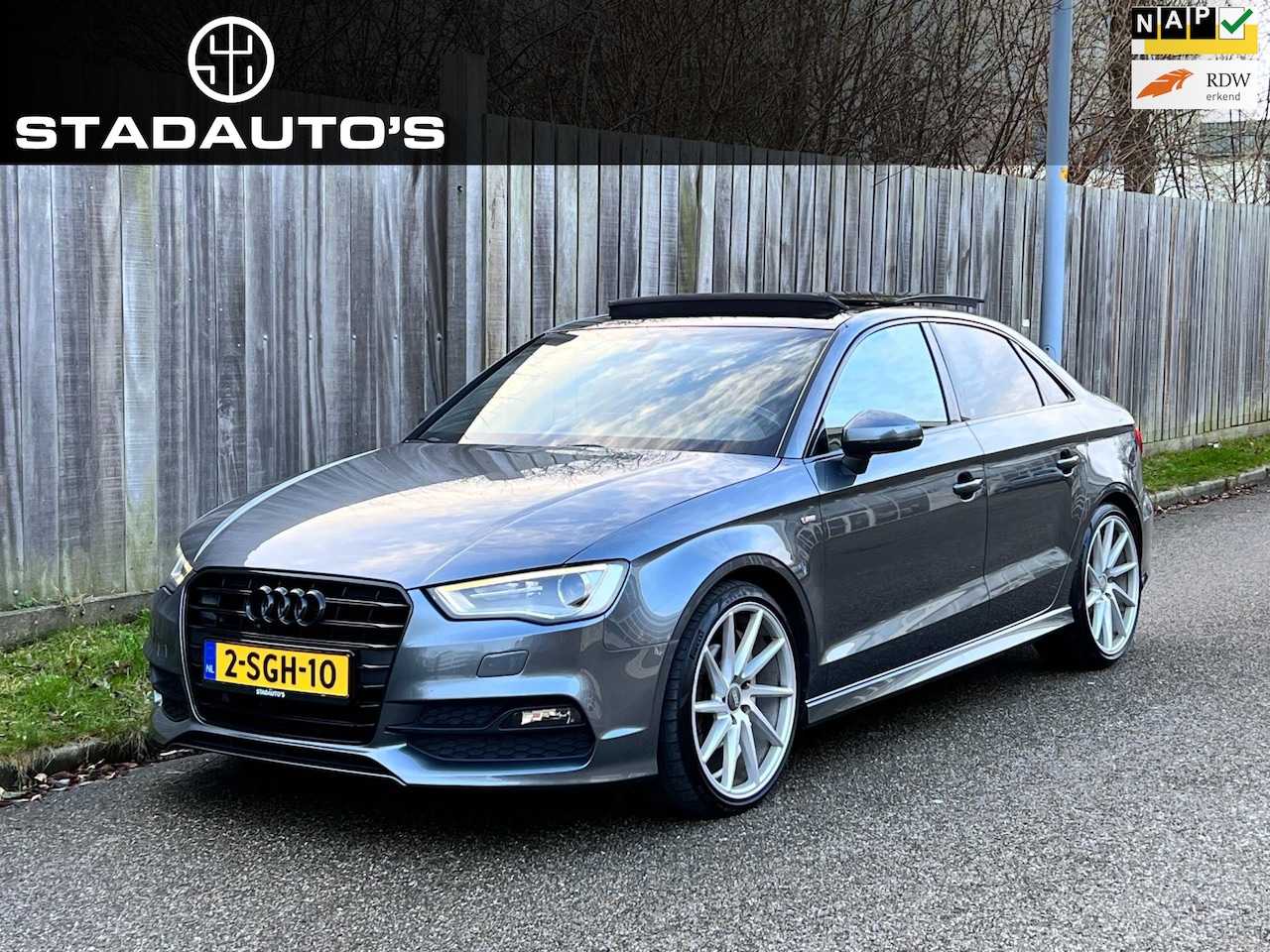 Audi A3 Limousine - 1.4 TFSI S-Tronic S-Line|Pano|Xenon|NAP! - AutoWereld.nl