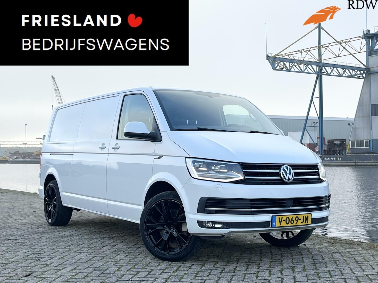 Volkswagen Transporter - 2.0 TDI L2H1 Highline 204pk DSG Trekhaak/LED/Leder/AdaptieveCruise/Camera/Stoelverwarming/ - AutoWereld.nl