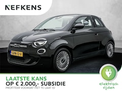 Fiat 500 - EV Icon 42 kWh 118 pk | Navigatie | Parkeersensoren Achter | Keyless Entry/Start | LED Dag