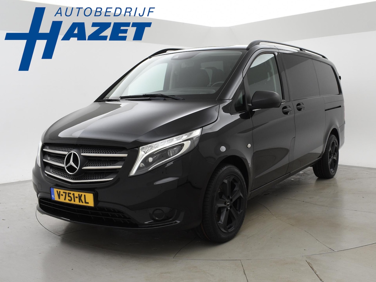 Mercedes-Benz Vito - 119 CDI AUT. 190 PK LANG + 2 SCHUIFDEUREN / LED / TREKHAAK 2500 KG / 18 INCH LMV / CAMERA - AutoWereld.nl