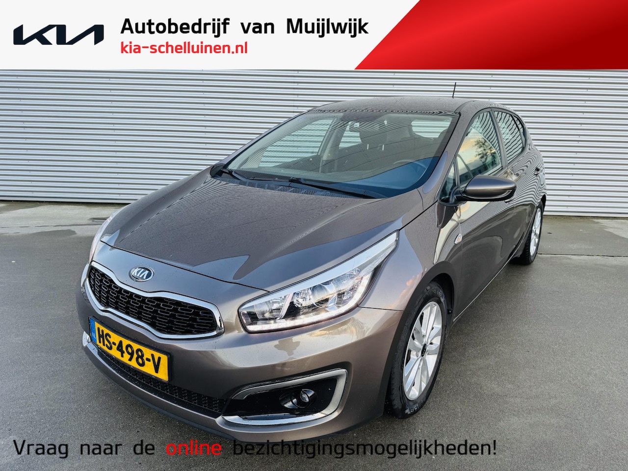 Kia Cee'd - 1.0 T-GDi First Edition Airco | Cruise | Navi | Camera - AutoWereld.nl