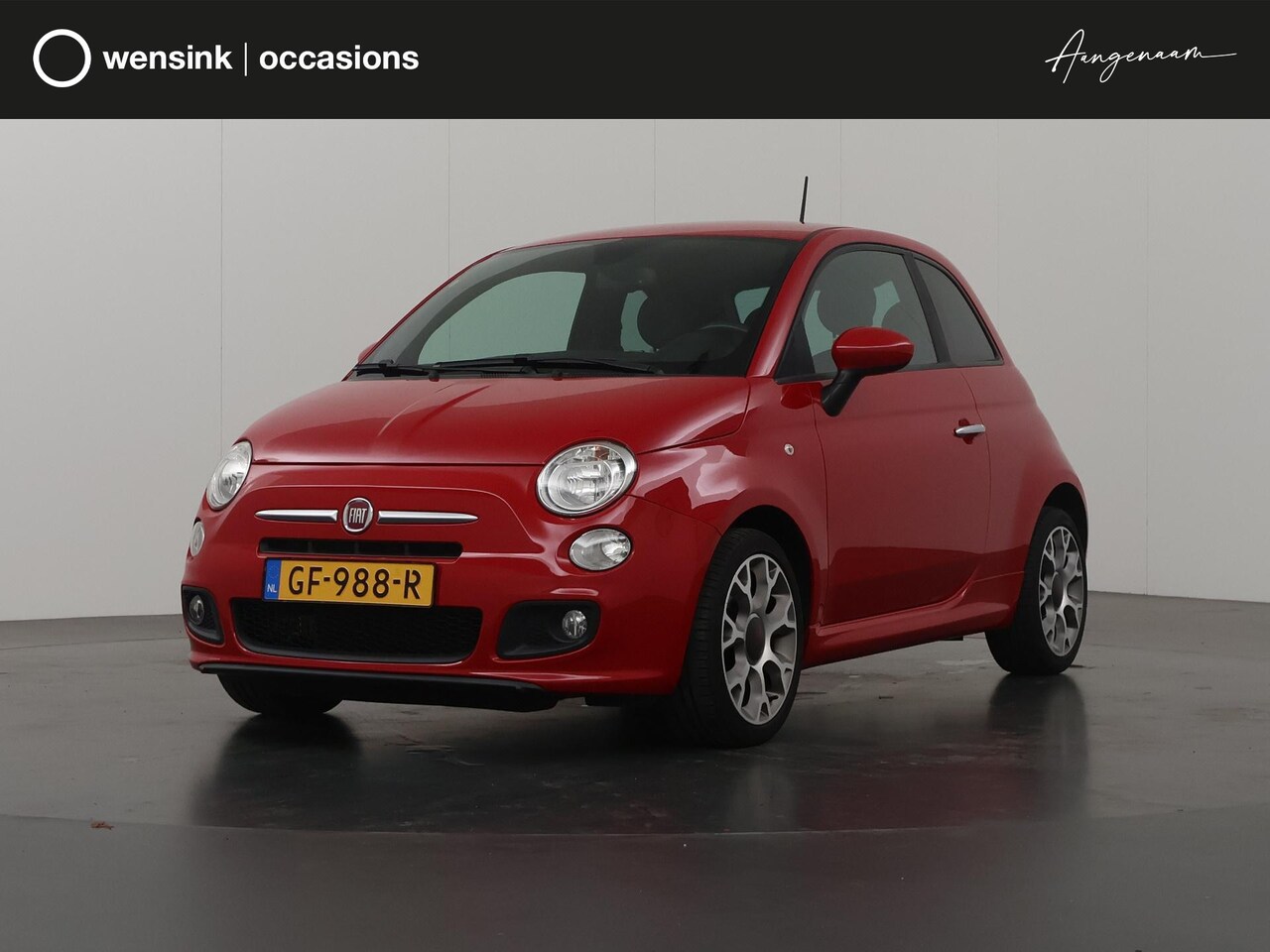 Fiat 500 - 0.9 TwinAir Turbo 500S | Lederen Sportsteoelen | Climate Control | Lederen stuurwiel | - AutoWereld.nl