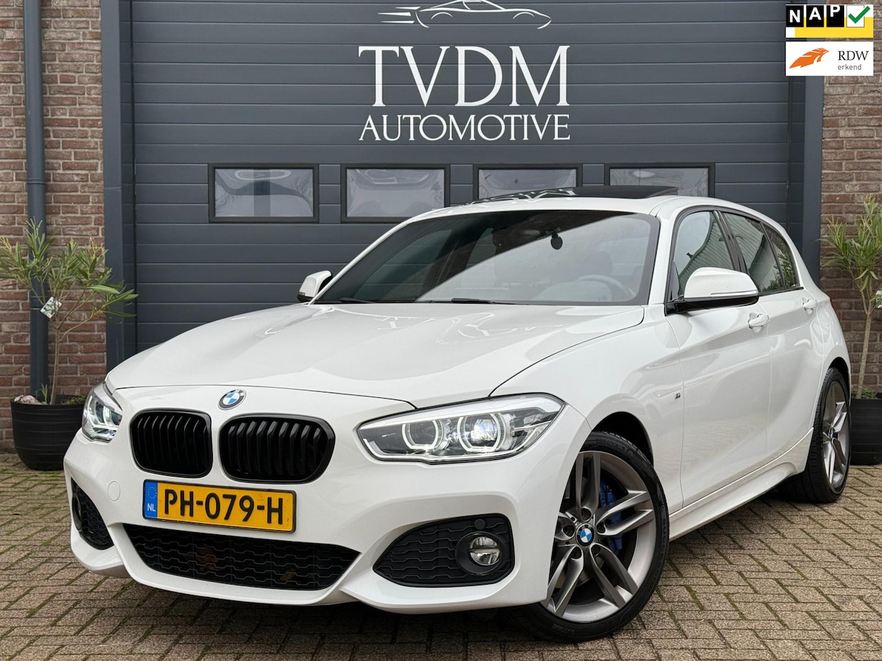 BMW 1-serie - 120i High Executive M-Sport, Navi, Schuif/Kanteldak, Leder - AutoWereld.nl