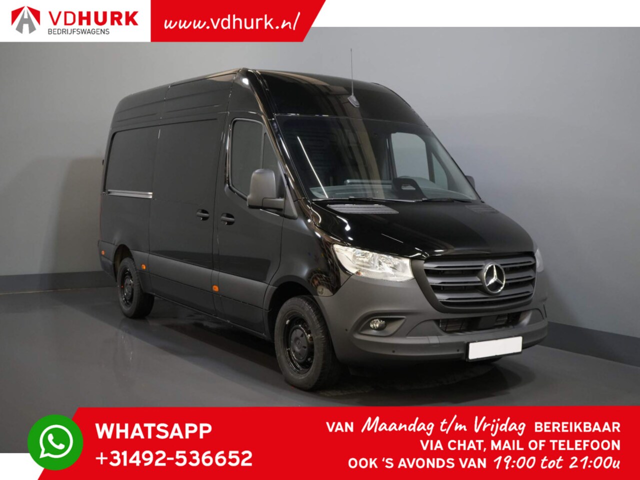 Mercedes-Benz Sprinter - 317 CDI Aut. L2H2 Facelift/ 3.5t Trekverm./ Betimmerd/ Camera/ Cruise/Trekhaak/ Opstap/ Ge - AutoWereld.nl