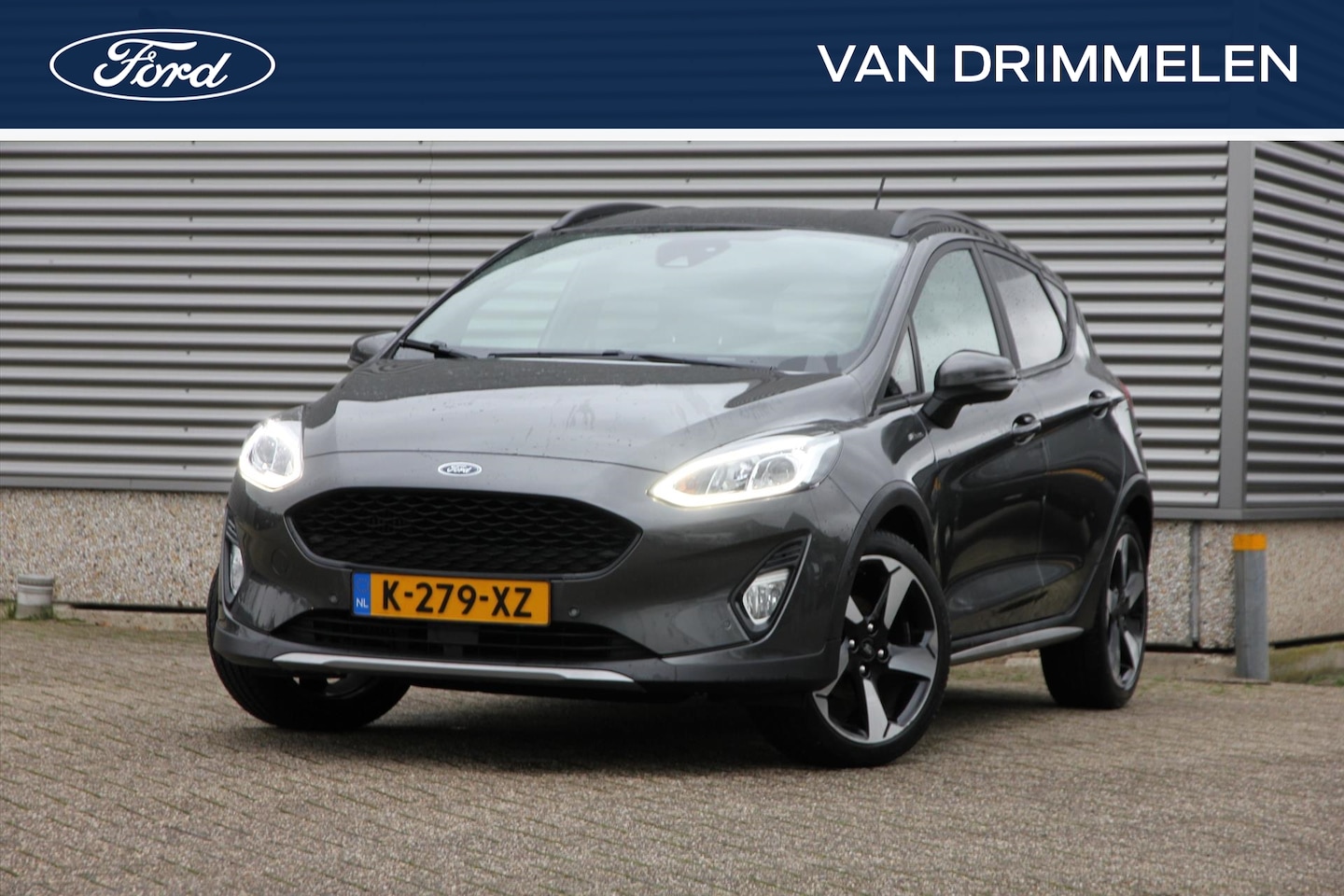 Ford Fiesta - 1.0 EcoBoost 95pk Active X | Magnetic Grey | Full Options | - AutoWereld.nl