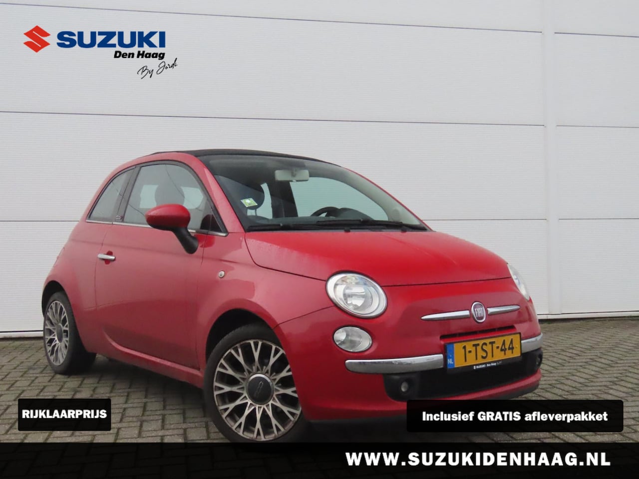 Fiat 500 C - 0.9 TwinAir Turbo Lounge Airco - AutoWereld.nl