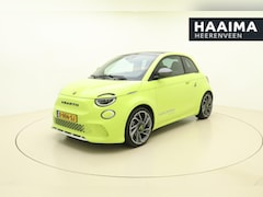 Fiat 500 Abarth - Turismo 42 kWh | Acid Green | Alcantara sportinterieur | Full LED koplampen | Panoramadak