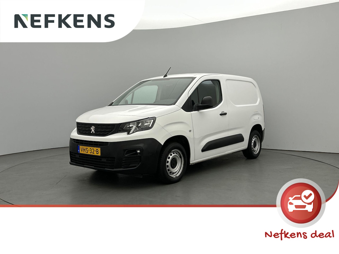 Peugeot Partner - Premium 100 pk | Navigatie via Apple Carplay/Android Auto | Parkeersensoren Achter | Airco - AutoWereld.nl