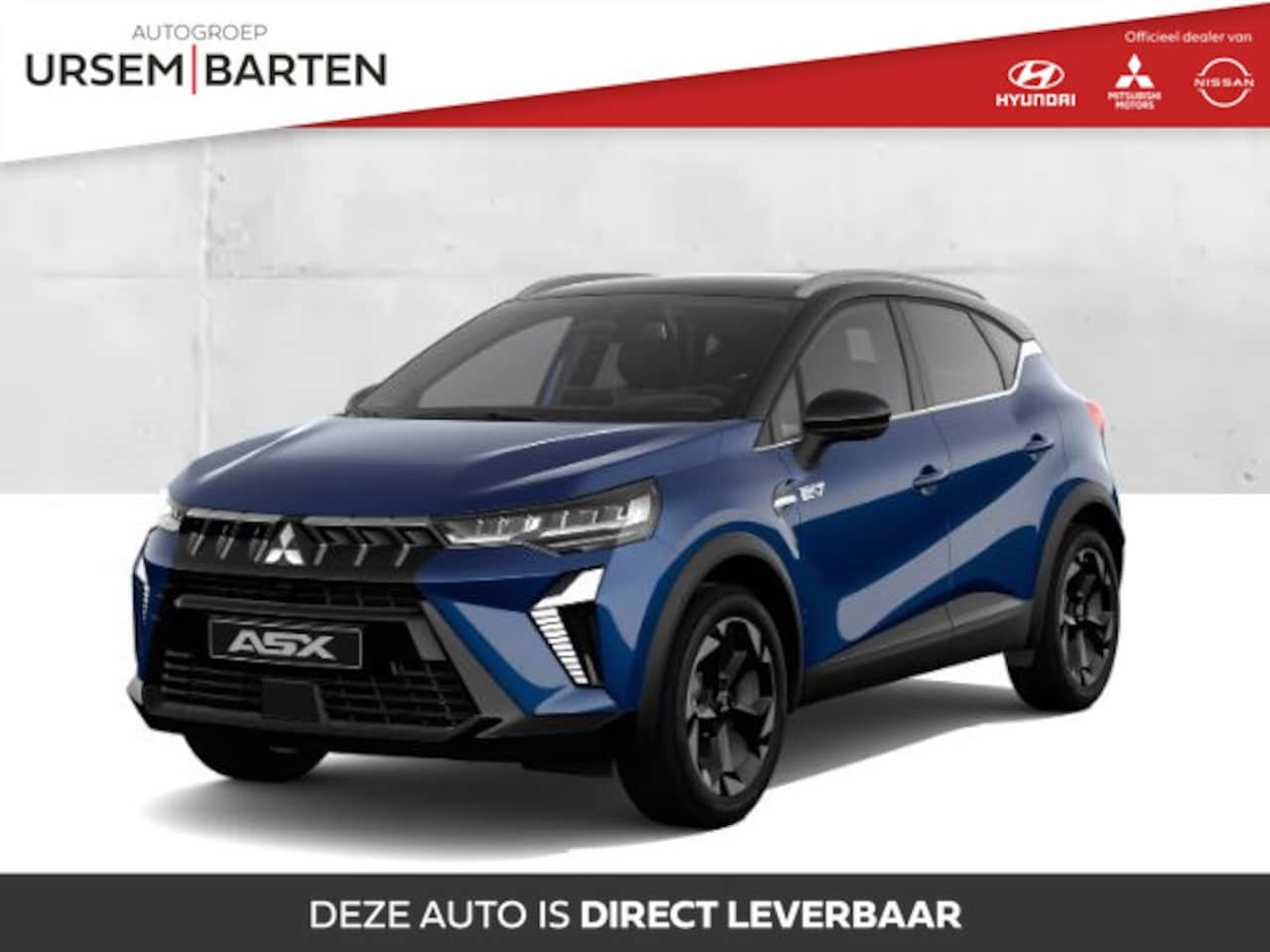 Mitsubishi ASX - 1.6 HEV AT First Edition | Royal Blue - AutoWereld.nl