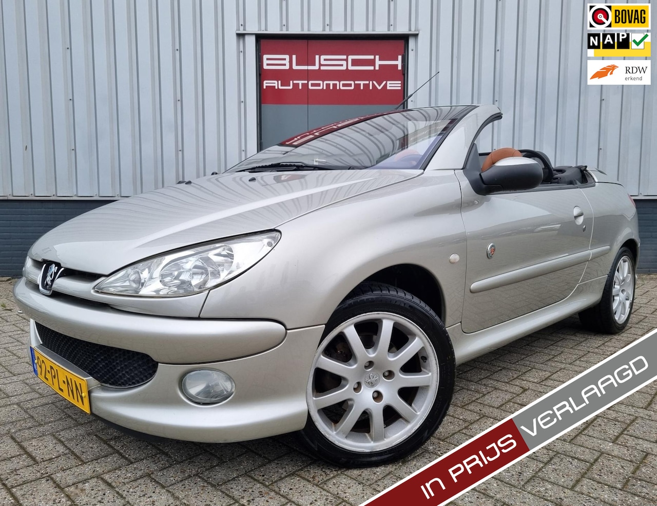 Peugeot 206 CC - 2.0 16V Roland Garros | LET OP!! ZIE TEKST!! | - AutoWereld.nl