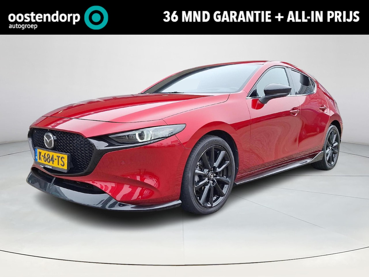 Mazda 3 Sport - 2.0 e-SkyActiv-X M Hybrid 186 Luxury Aero Pack | Rijklaarprijs! | Sport Pack | Leder | Mem - AutoWereld.nl