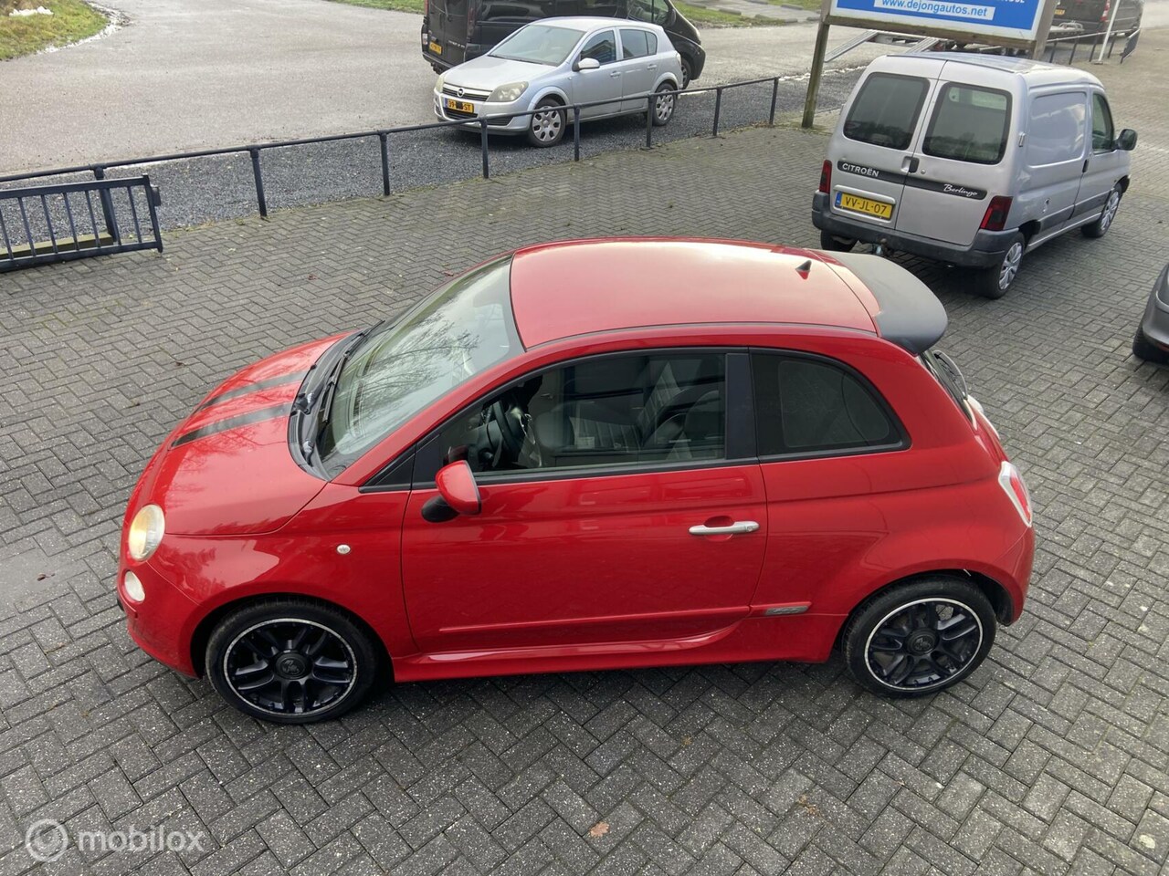 Fiat 500 - 0.9 TwinAir airco, leder - AutoWereld.nl