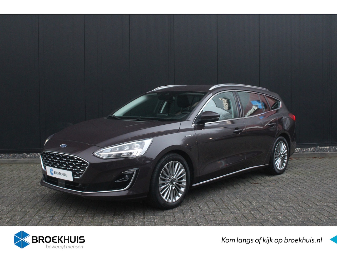 Ford Focus Wagon - 1.5 150pk Vignale Automaat | Dealer o.h. | LED | Dodehoek detectie | Camera | Trekhaak | H - AutoWereld.nl