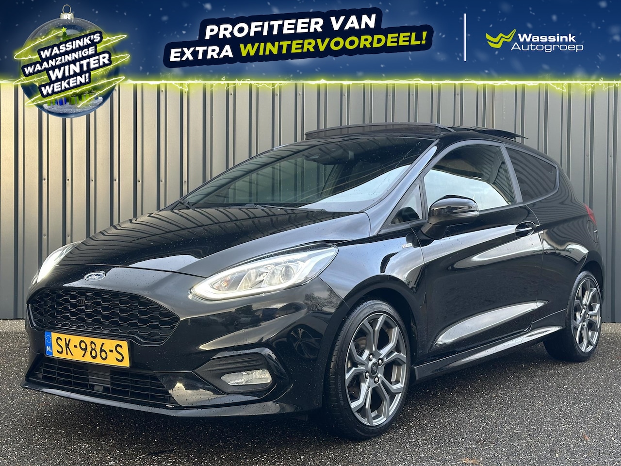 Ford Fiesta - 1.0 Turbo 125PK ST Line I Eerste Eigenaar I Schuif/Kanteldak I PDC I 17"Velg I Voorruitver - AutoWereld.nl