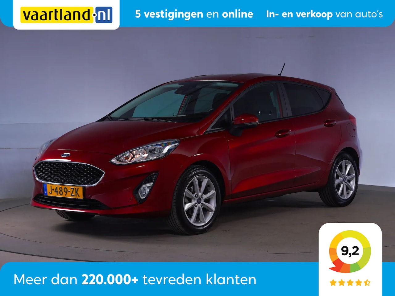 Ford Fiesta - 1.0 EcoBoost 95pk Connected 5-drs [ Full led Navi Apple Carplay/Android Auto ] - AutoWereld.nl