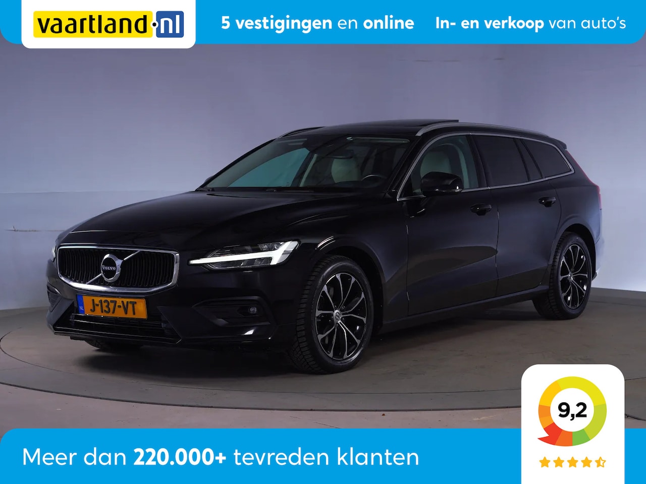 Volvo V60 - B3 Business Pro Aut. [ Panorama Leder Stoelverwarming ] - AutoWereld.nl