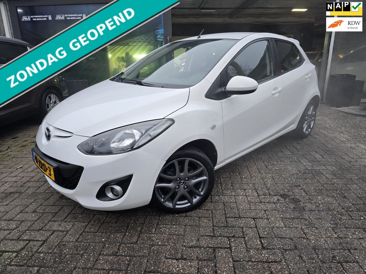 Mazda 2 - 1.3 BIFUEL GT | 2E EIGENAAR | 12MND GARANTIE | AIRCO | ELEC RAMEN | LMV | - AutoWereld.nl