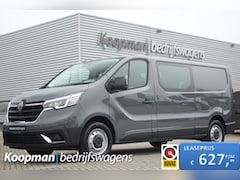 Renault Trafic - 2.0dCi 150pk T30 L2H1 DC | 6-Zits | Carplay/Android | Camera | Lease 627, - p/m