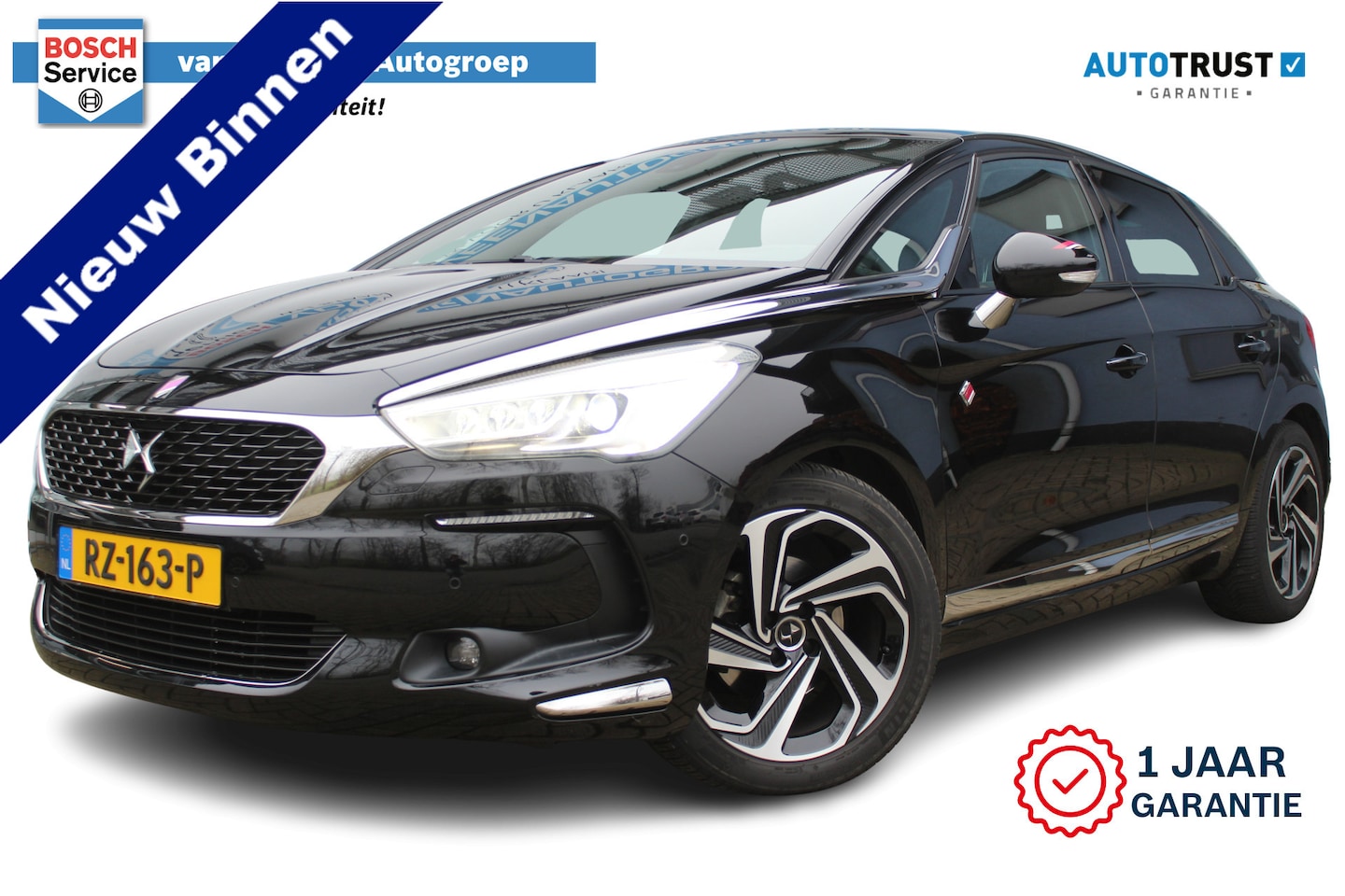 DS 5 - 1.6 THP 165pk Performance Line | Incl. 12 maanden Garantie | Panoramadak | Achteruitrijcam - AutoWereld.nl