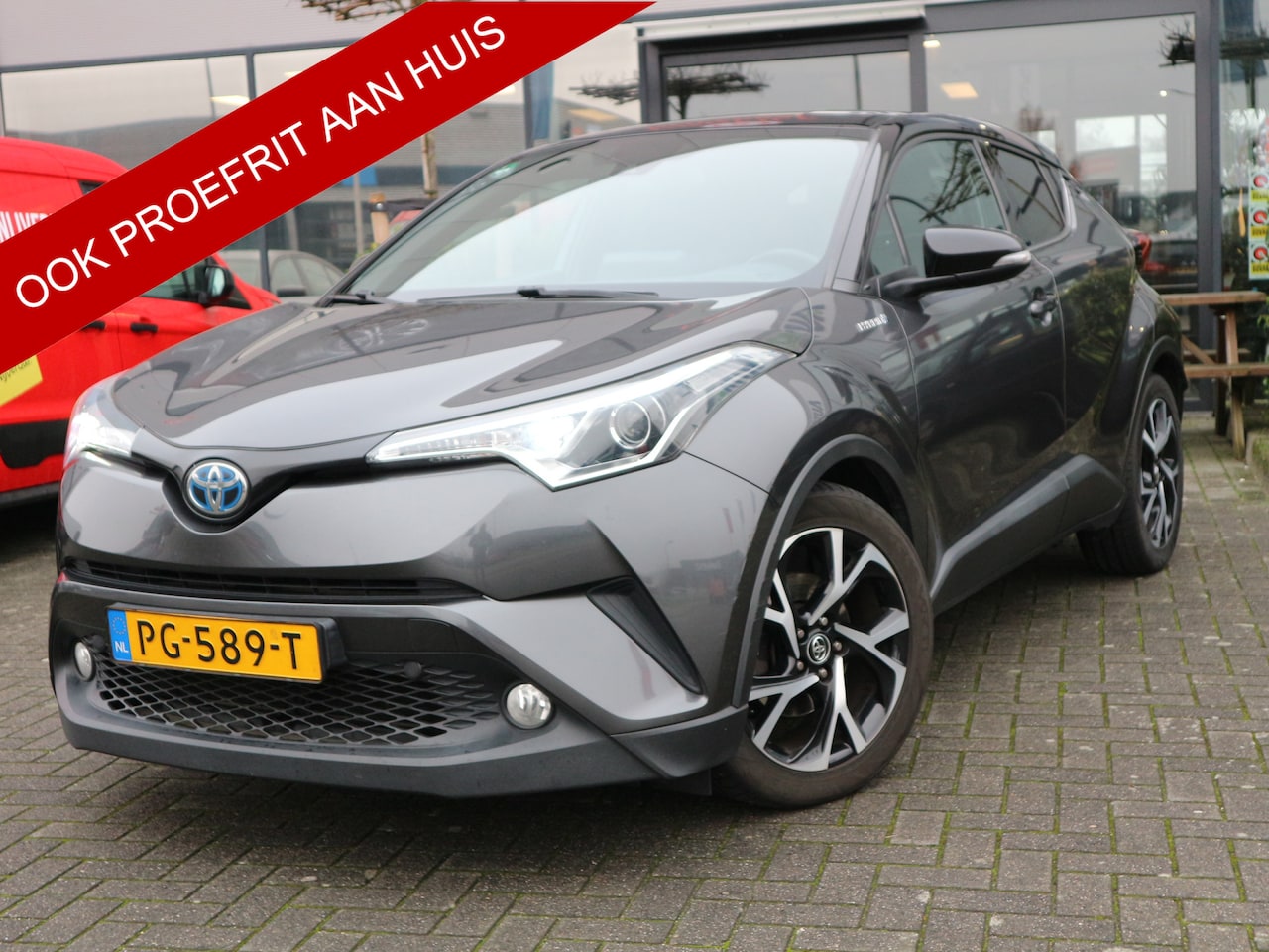 Toyota C-HR - 1.8 Hybrid Bi-Tone TREKHAAK NAVI CAMERA - AutoWereld.nl