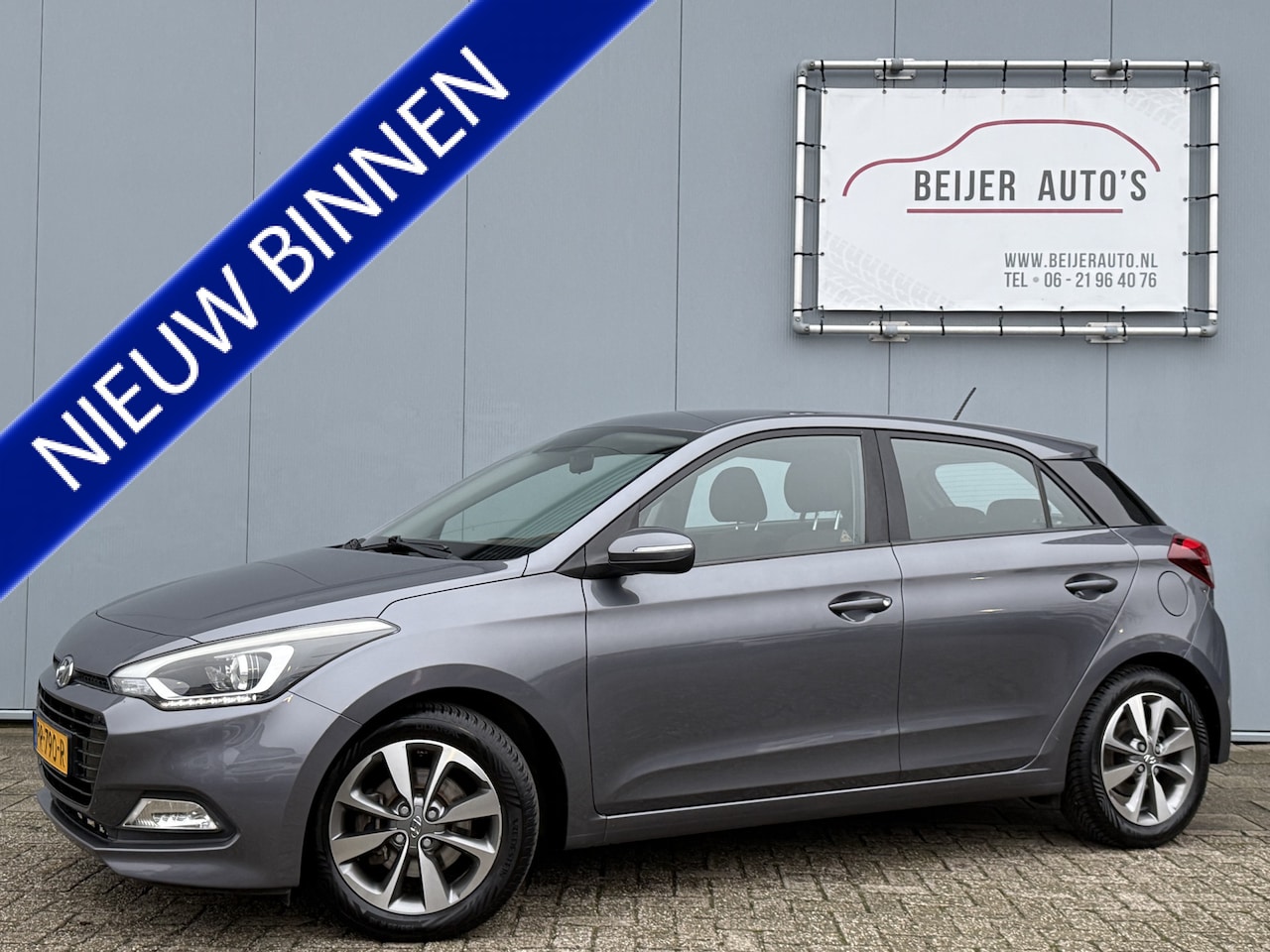 Hyundai i20 - 1.0 T-GDI i-Motion Airco/Bluetooth/16inch. - AutoWereld.nl