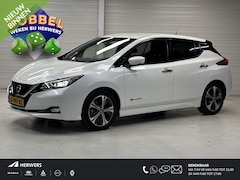 Nissan LEAF - Tekna 40 kWh / Achterbank, stuurwiel + voorstoelen verwarmd / Rondomzichtcamera / Parkeers