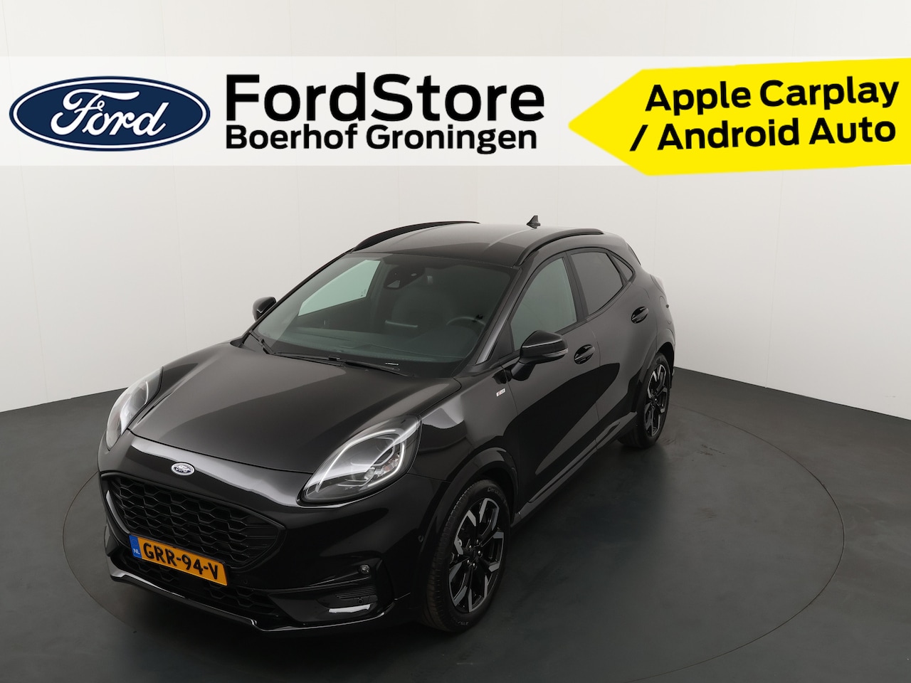 Ford Puma - EcoBoost Hybrid 125 pk ST-Line X | Camera | LED | B&O | Half leer | 18" | Apple Carplay | - AutoWereld.nl