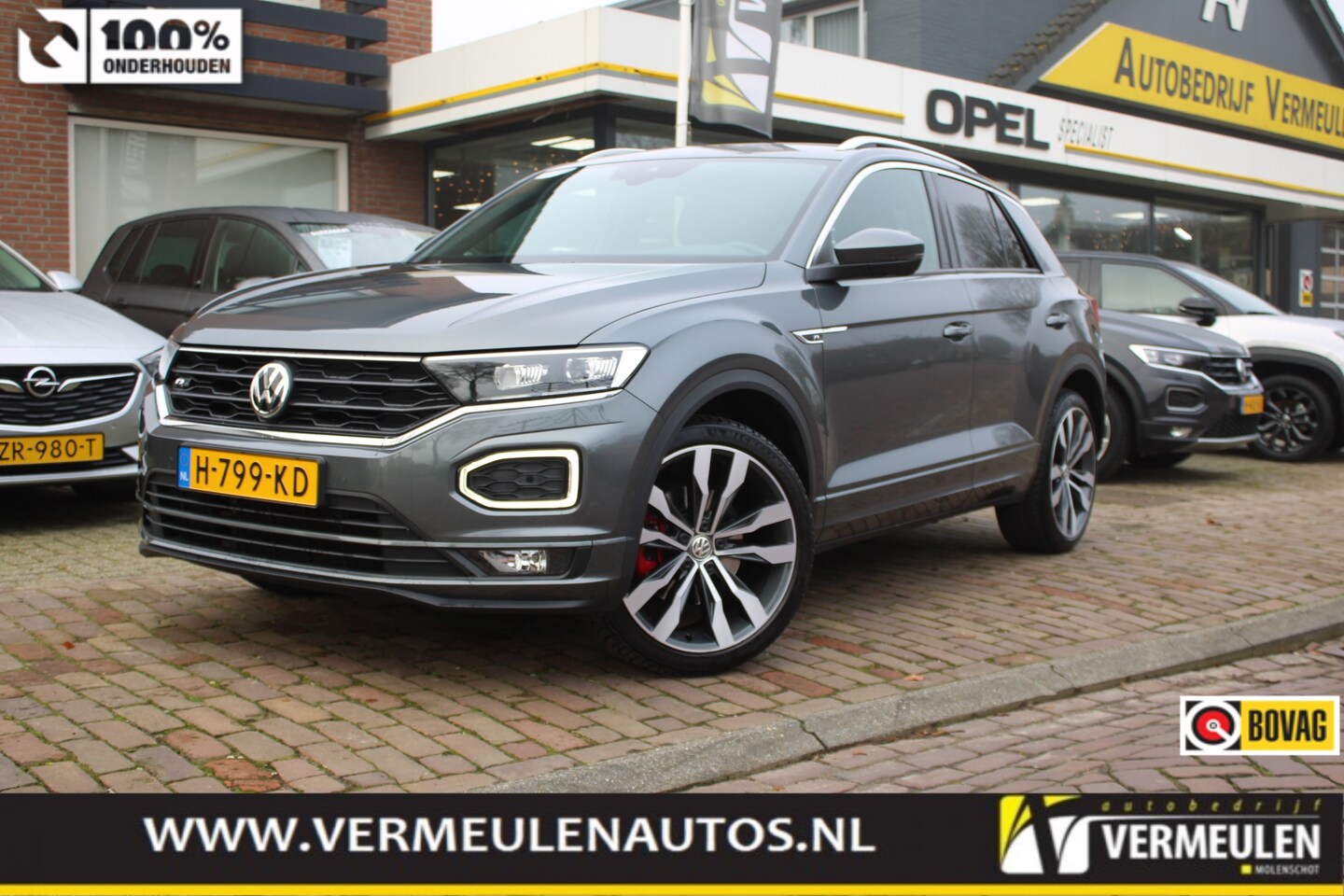 Volkswagen T-Roc - 1.5 TSI 150PK Sport Business R + 19"/ Virtual/ Navi/ Clima/ Full-LED/ NL auto - AutoWereld.nl