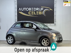 Fiat 500 - 0.9 TwinAir Lounge 2010 GRIJS PANO|AIRCO|LEER|LM 15