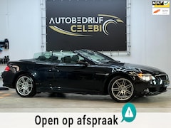 BMW 6-serie Cabrio - 630i High Executive 2010 ZWART SOFTOP