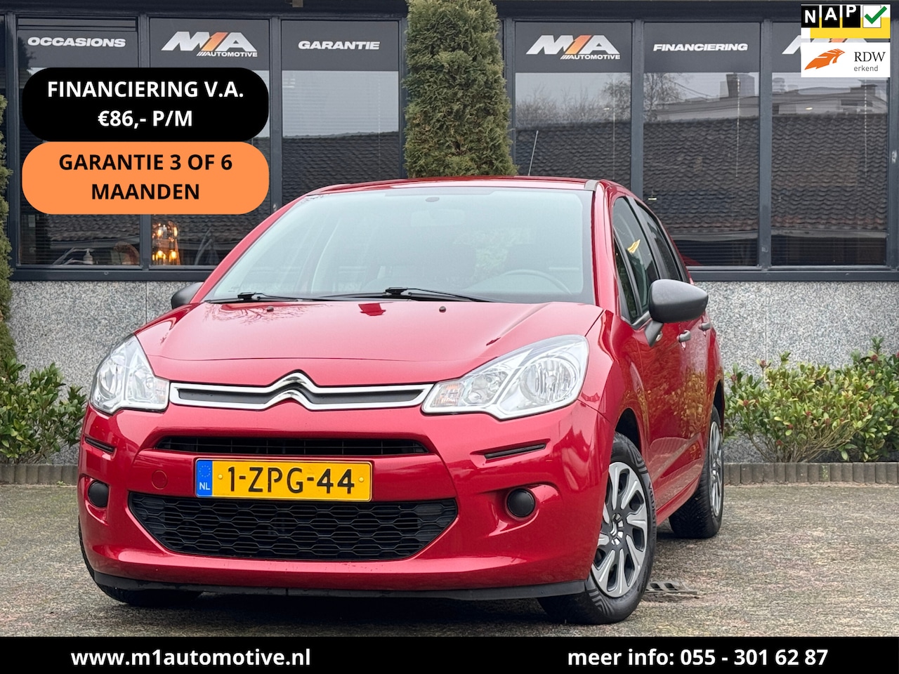 Citroën C3 - 1.0 PureTech Attraction | Airco | Cruise Control - AutoWereld.nl