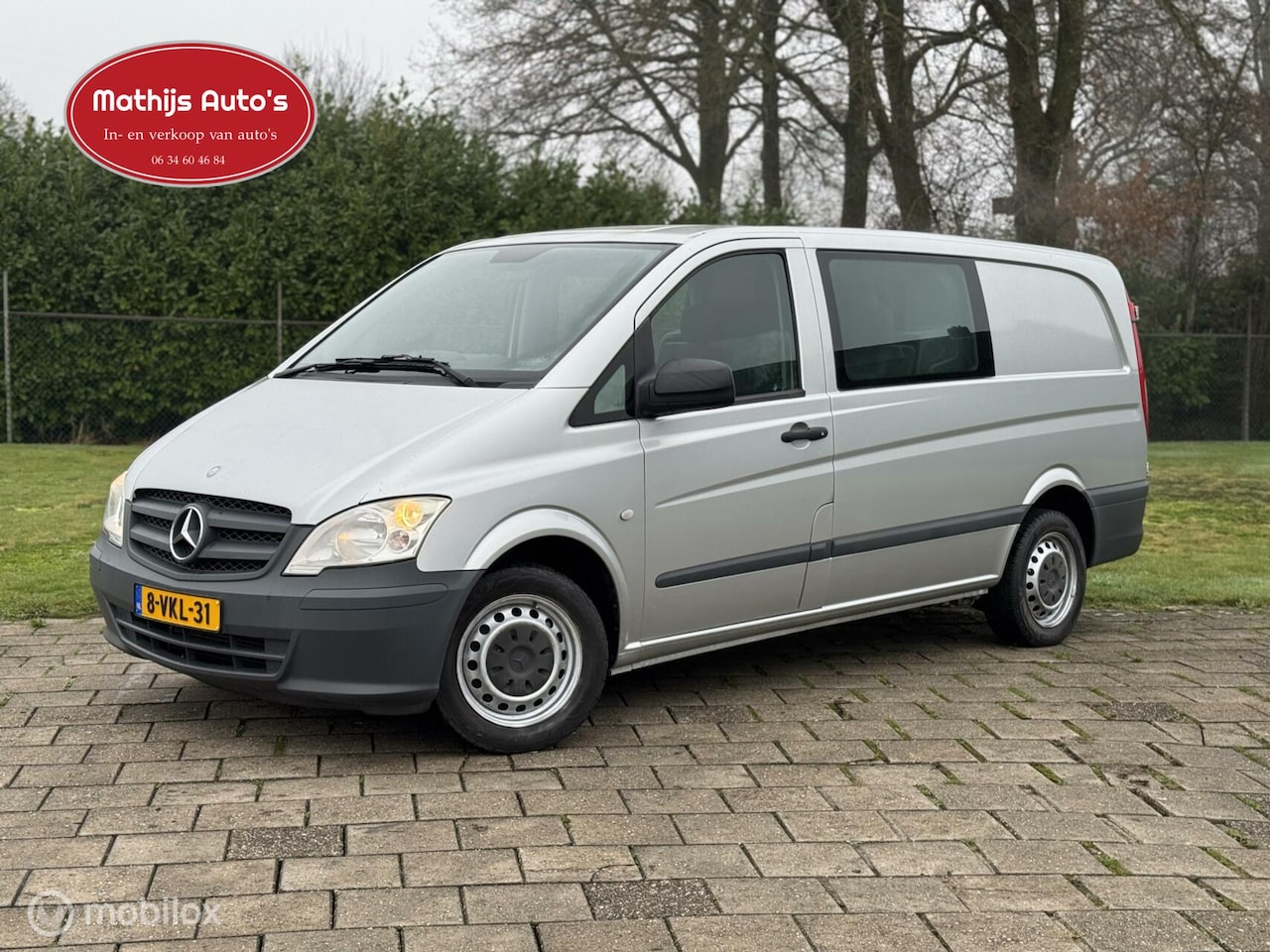 Mercedes-Benz Vito - Bestel 110 CDI 320 Dubbelcabine Lang Airco! - AutoWereld.nl