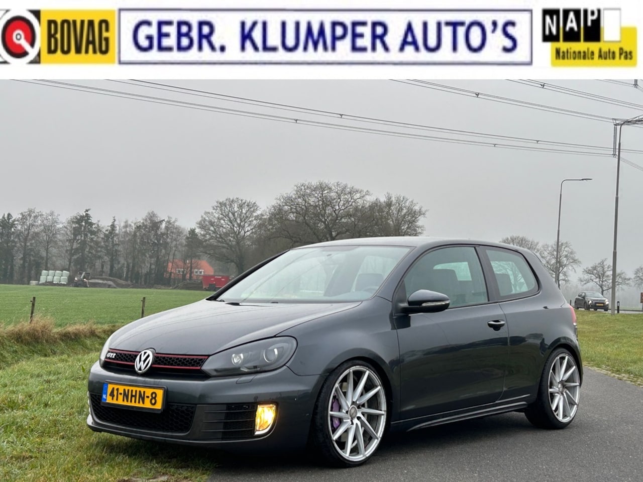 Volkswagen Golf - 2.0 TFSI GTI Leer, Navi, Cruise, Clima, Xenon, 19" - AutoWereld.nl