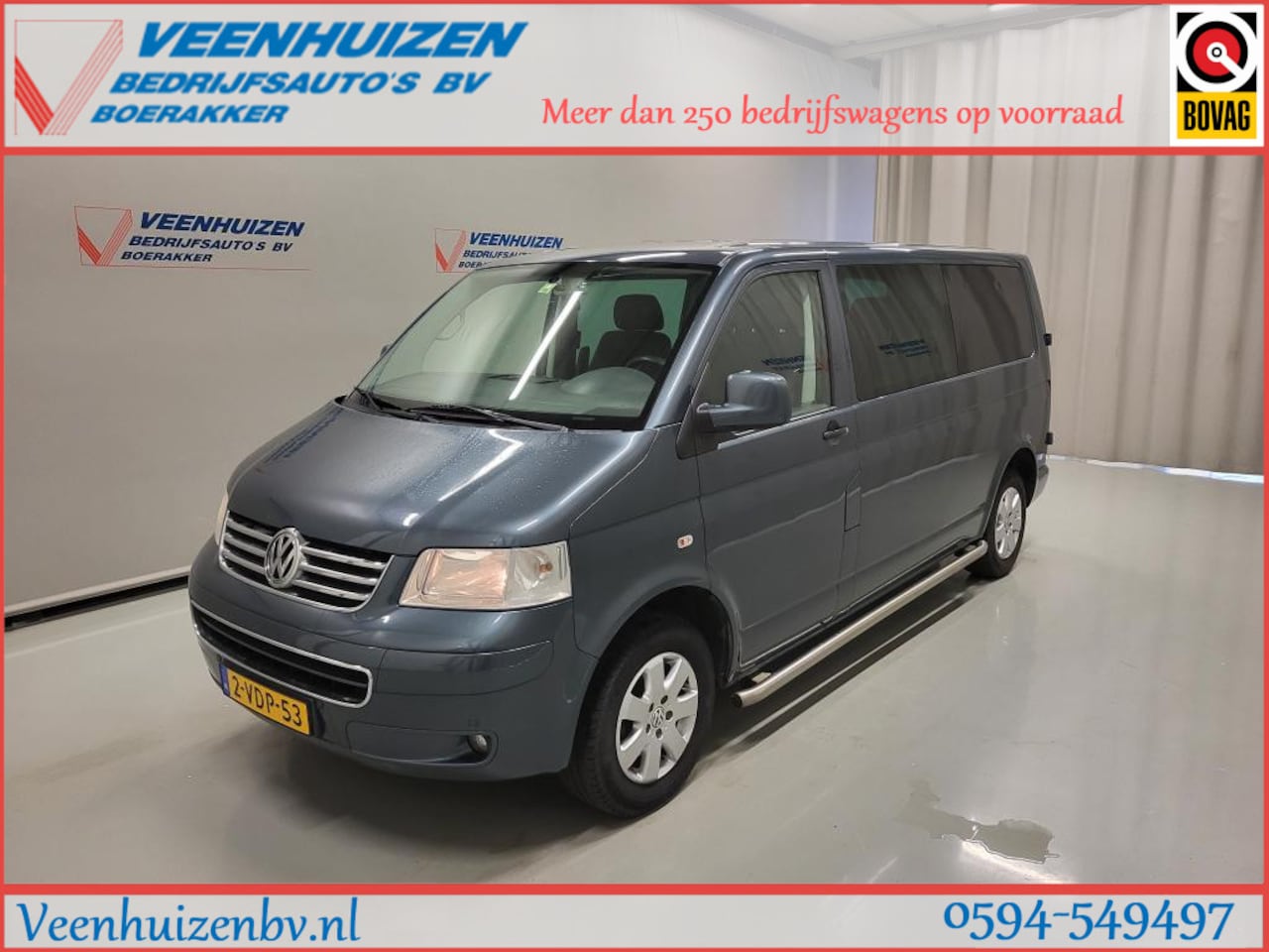 Volkswagen Transporter - 2.5TDI 130pk L2/H1 Dubbele Cabine! - AutoWereld.nl