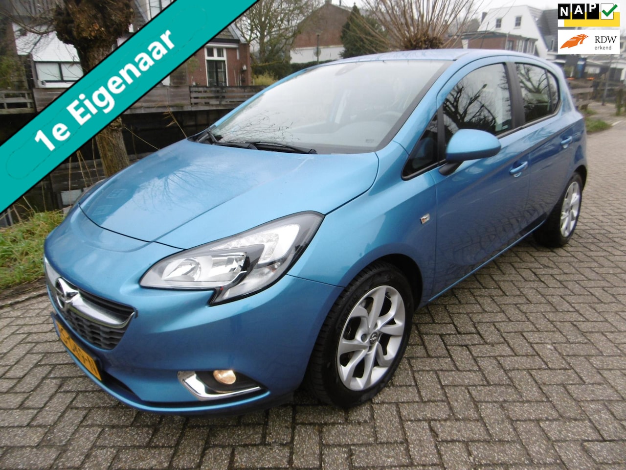 Opel Corsa - 1.0 Turbo 90pk 5-deurs 1e eigenaar Airco Carplay LED Cruise - AutoWereld.nl