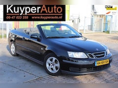 Saab 9-3 Cabrio - 1.8t Linear nap ..airco half leder