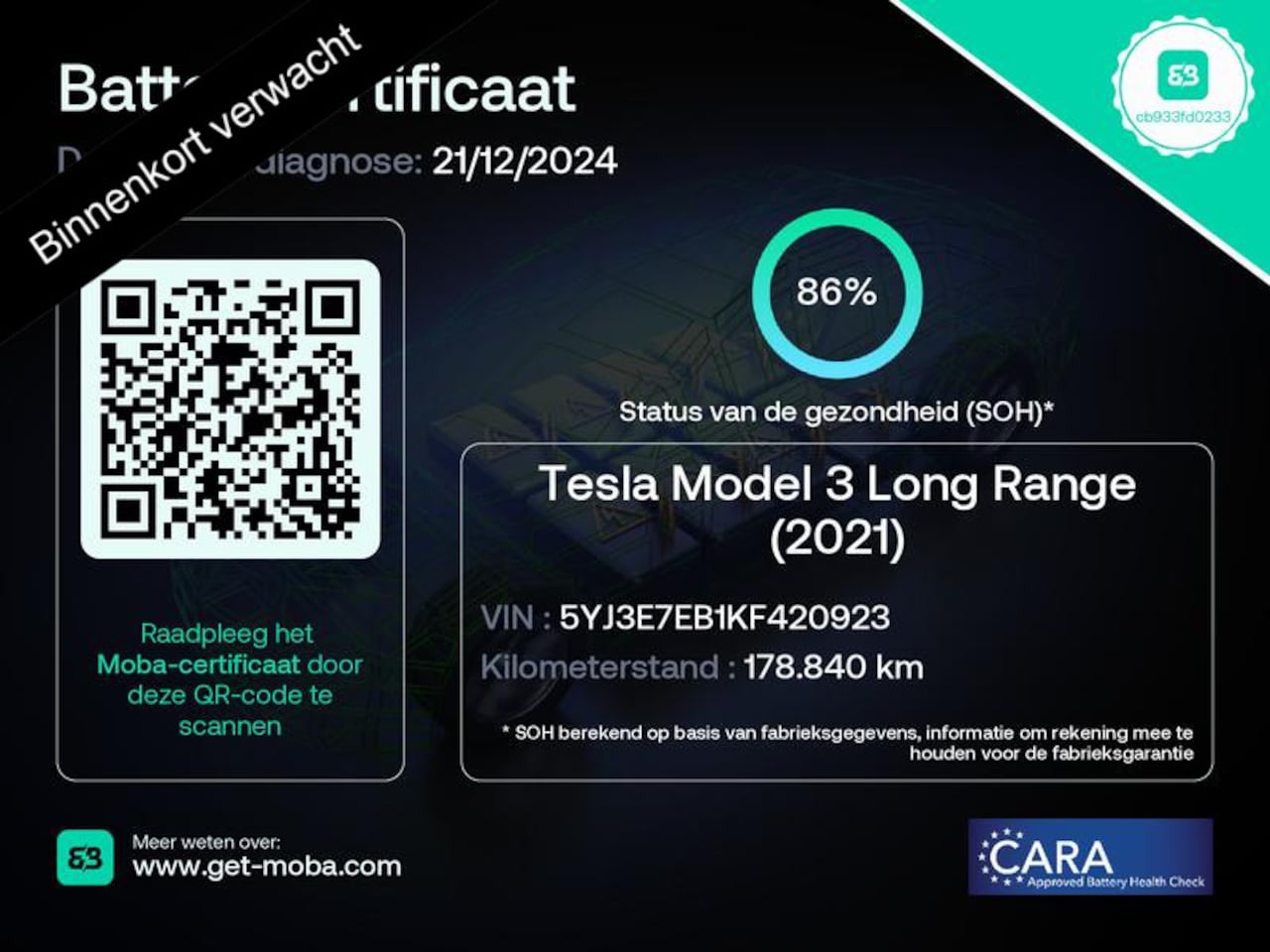 Tesla Model 3 - Long Range RWD Long Range AWD 75 kWh ACCU 86 % !! PERFORMANCE PACK. BLACK EDITION .PANORAMA DAK. ACCU=86% - AutoWereld.nl