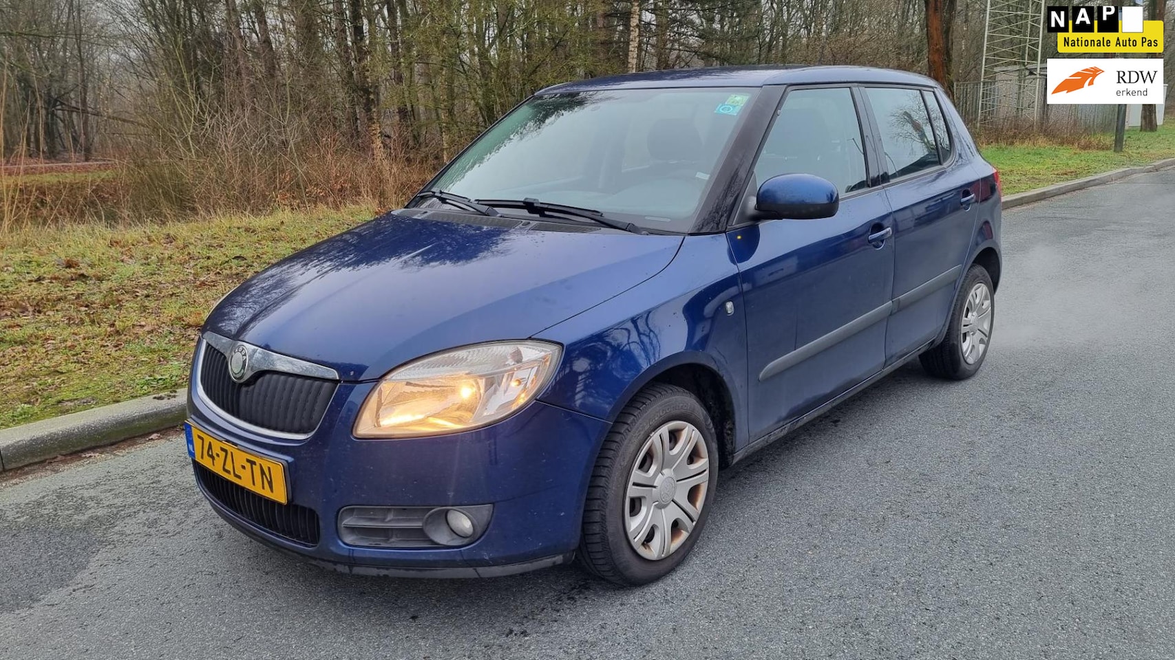 Skoda Fabia - 1.4 TDI Ambiente 2008 APK 10-2025 AIRCO - AutoWereld.nl