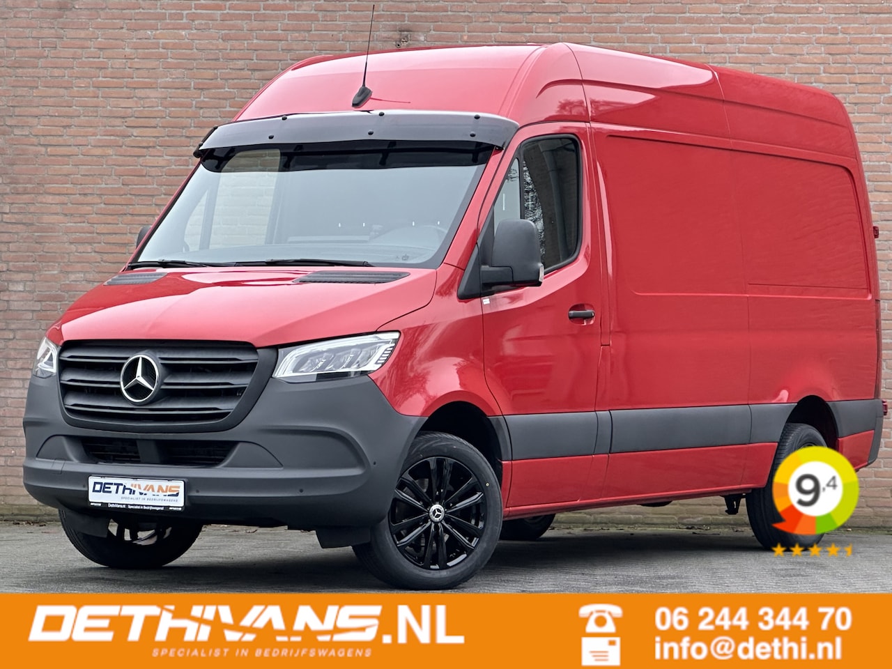 Mercedes-Benz Sprinter - 316CDI 164PK L2H2 RWD / LED / M-Bux / Euro6 - AutoWereld.nl