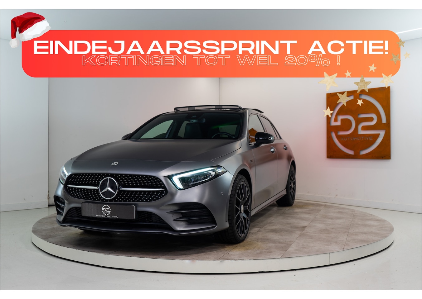 Mercedes-Benz A-klasse - 250 e AMG 263PK | Magno | Pano | Sfeer | Burmester Entry | Carplay | 12 MND Garantie - AutoWereld.nl