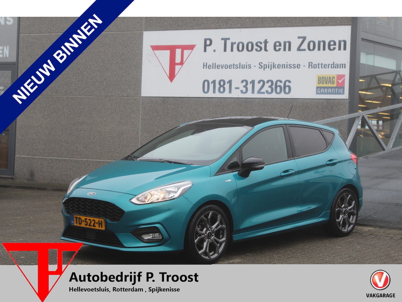 Ford Fiesta - 1.0 EcoBoost ST-Line Apple Carplay/Airco/Climate Control/Navigatie/Achteruitrijcamera/Crui - AutoWereld.nl