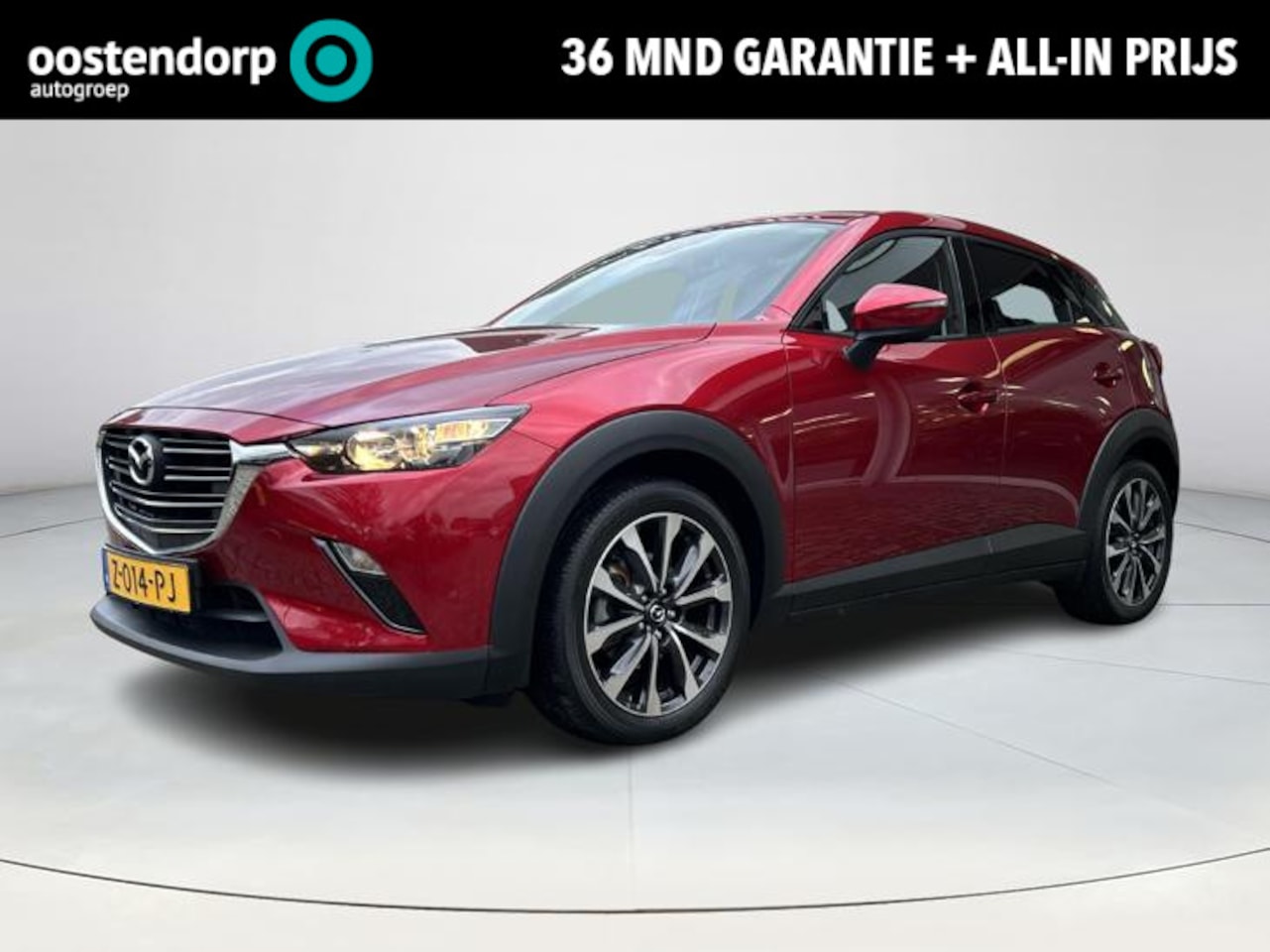 Mazda CX-3 - 2.0 SkyActiv-G 121 Comfort | Navigatie | Cruise Control | Climate Control | Parkeersensore - AutoWereld.nl