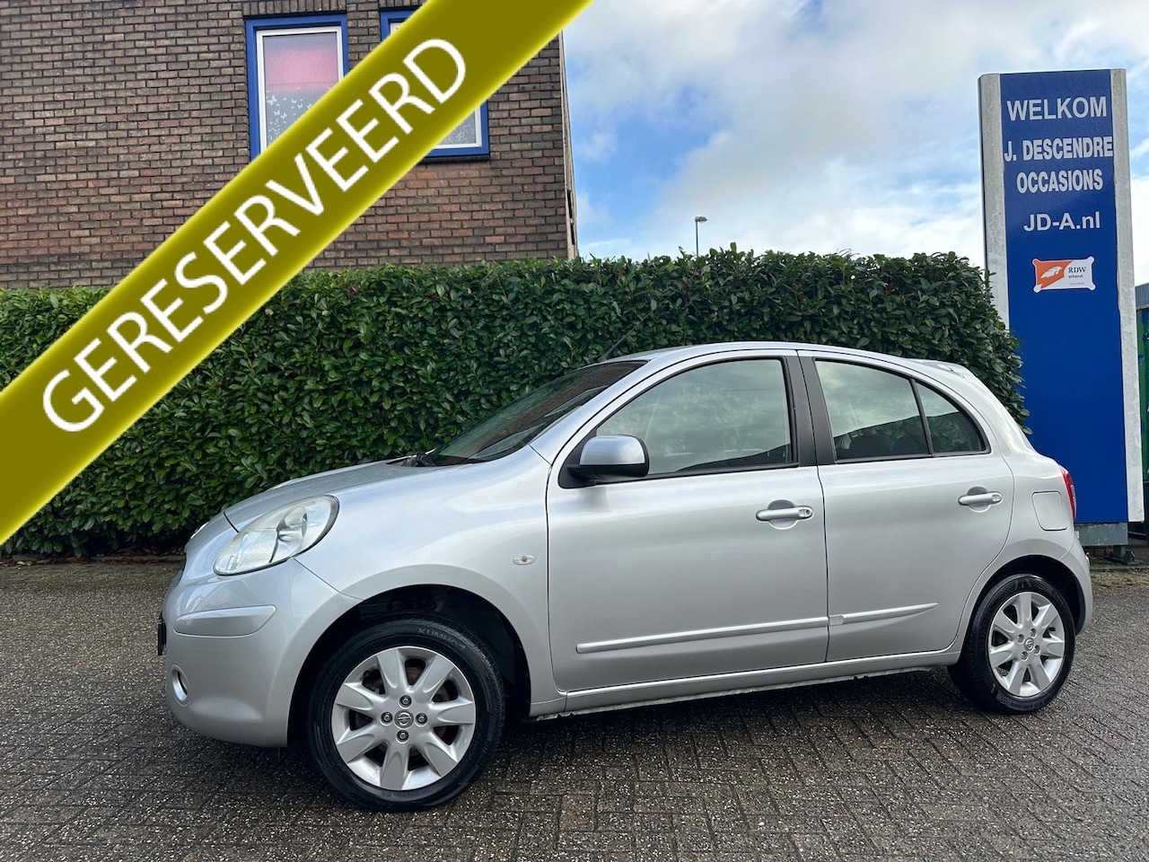 Nissan Micra - 1.2 Acenta Climate C, Cruise C, Navigatie, Lmv!!!! - AutoWereld.nl