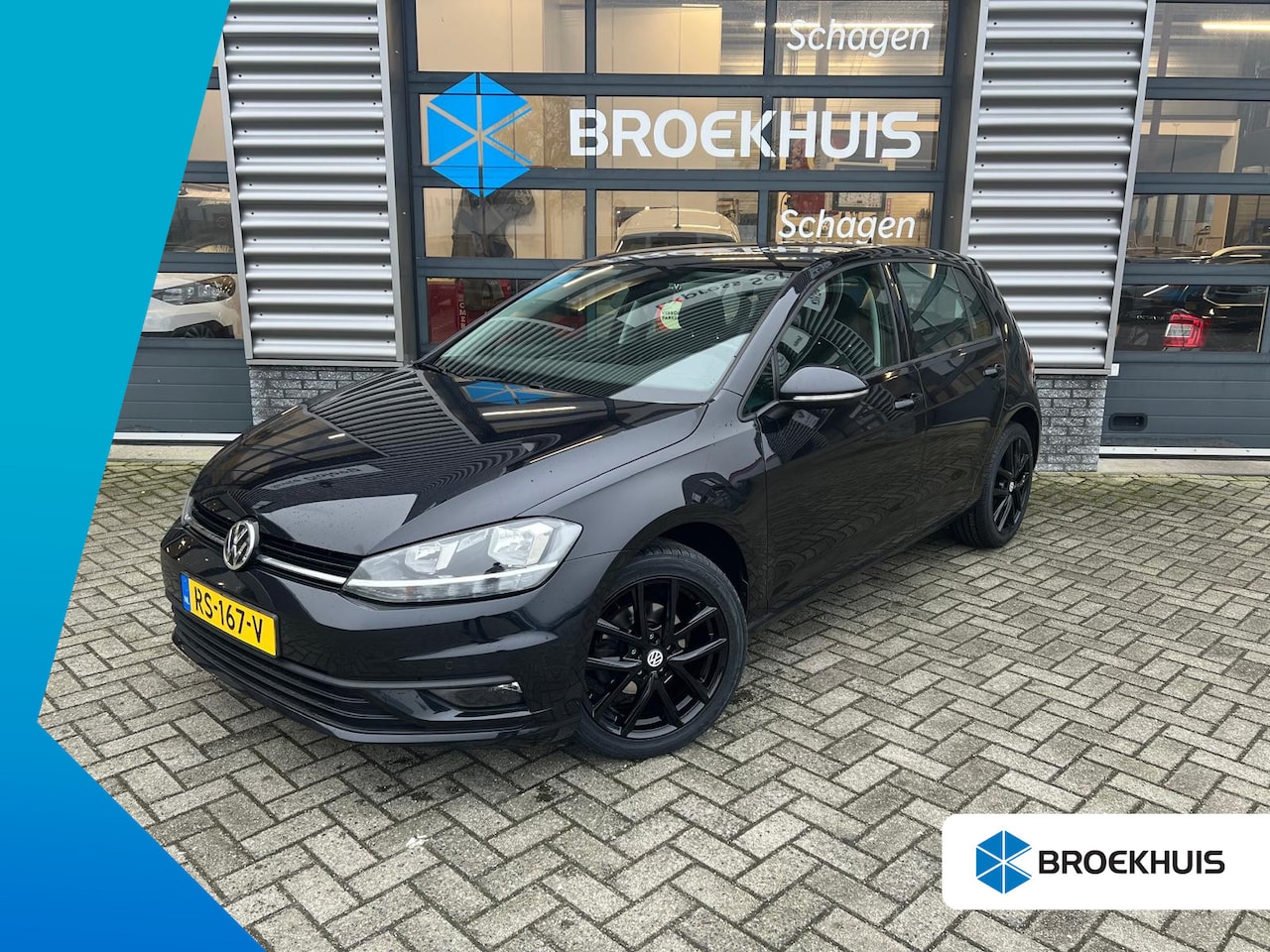 Volkswagen Golf - 1.0 TSI 95 pk Trendline | Navi via app | Parkeersensoren | Dab | Komen andere velgen onder - AutoWereld.nl