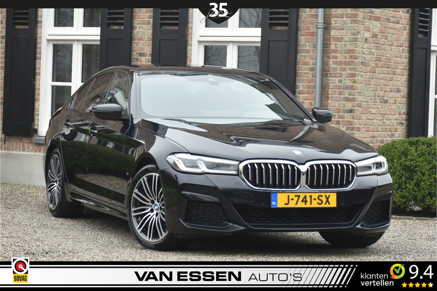 BMW 5-serie - 520i High Executive Edition M-Sport Navi Leder 360-Camera Led NL-Auto! - AutoWereld.nl