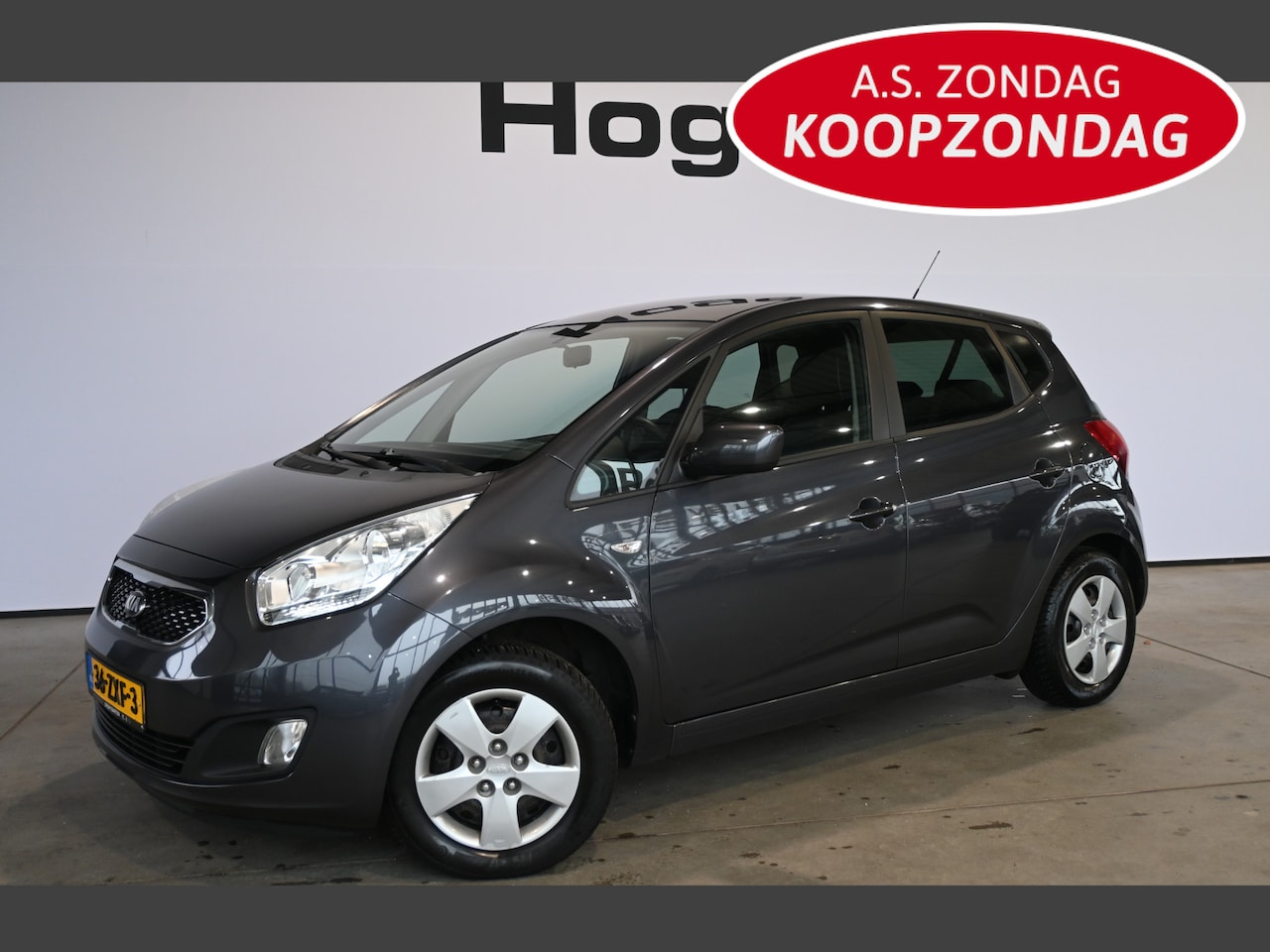 Kia Venga - 1.4 CVVT Plus Pack Airco Cruise Control Trekhaak Rijklaarprijs Inruil Mogelijk! - AutoWereld.nl