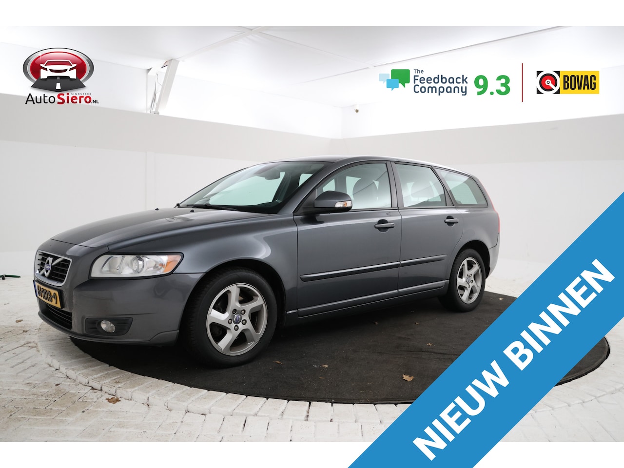 Volvo V50 - 2.0 Business Pro Edition Leer, Navigatie, Climate, - AutoWereld.nl