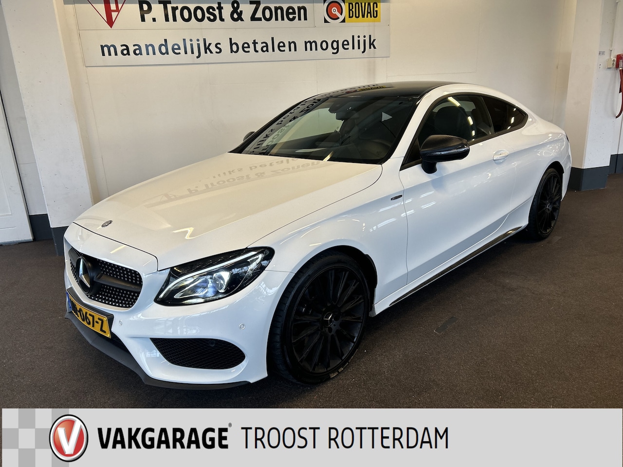 Mercedes-Benz C-klasse Coupé - 180 Edition 1 AMG | Automaat | Adaptief onderstel | Burmester | Stoelverwarming | Cruise c - AutoWereld.nl